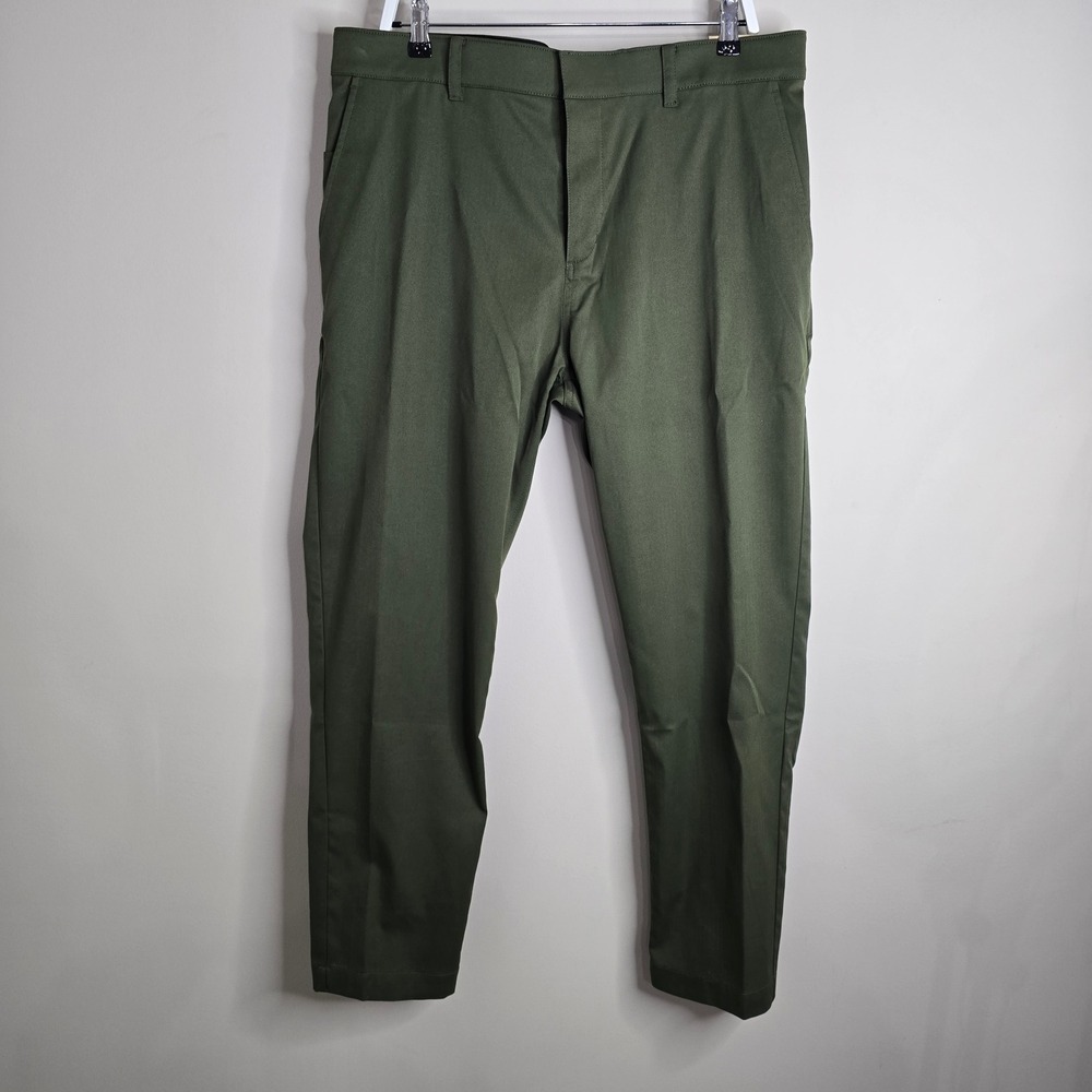 Nike Mens Golf Pants Slim Fit Ankle Length Green 38x32 FD5622